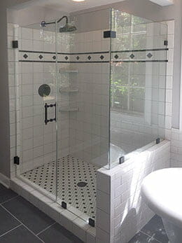 Brown's Glass Shop Residential Shower Enclosure